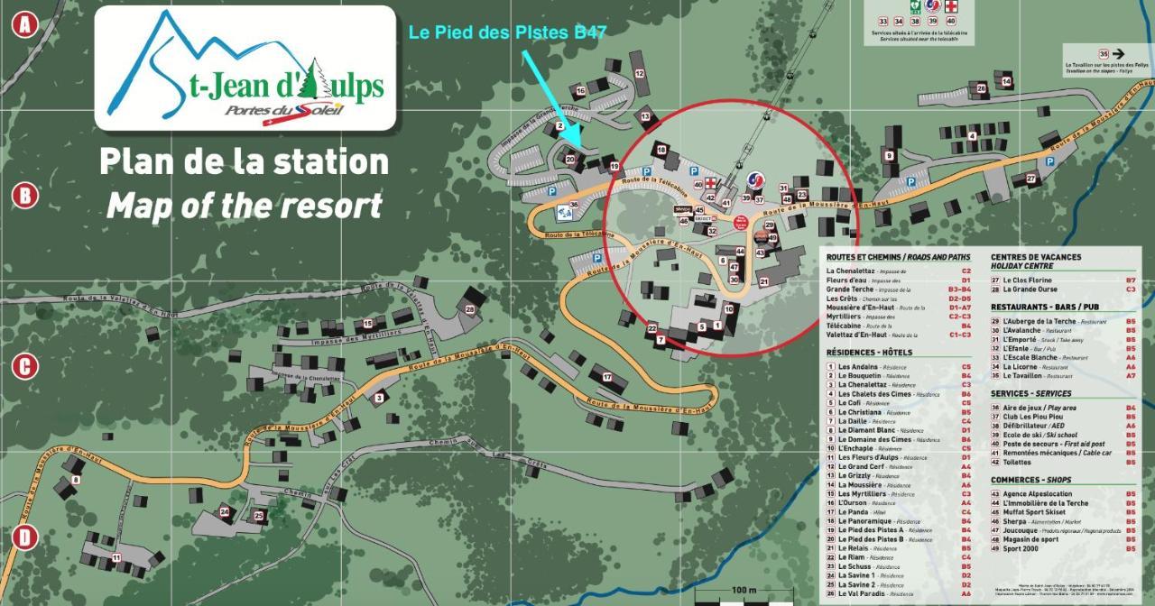 Au Pied Des Pistes B48, Chaleureux Studio 4 Pers, Balcon Plein Sud, Draps Non Compris Сен-Жан-д'Ольп Экстерьер фото